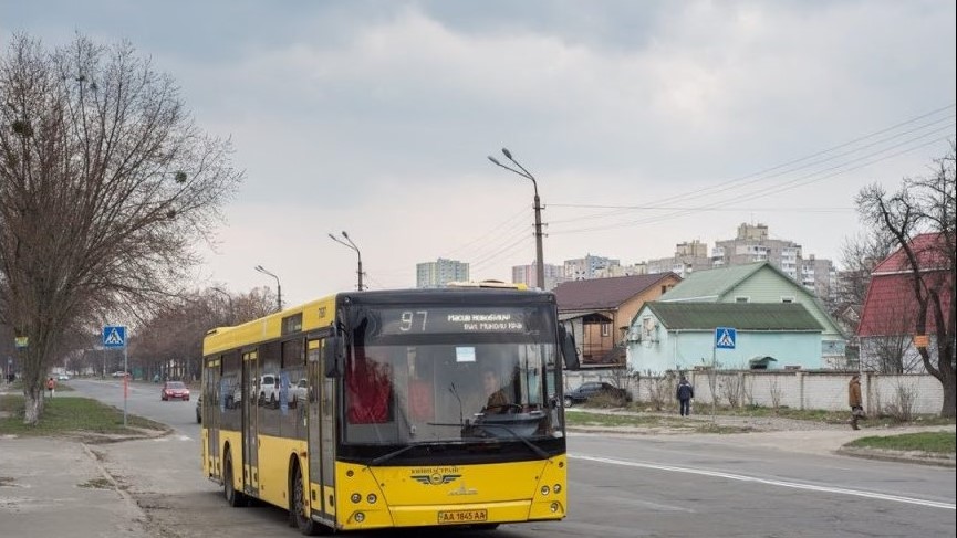 97 автобус Київ